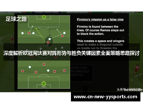 深度解析欧冠淘汰赛对阵形势与胜负关键因素全面策略思路探讨